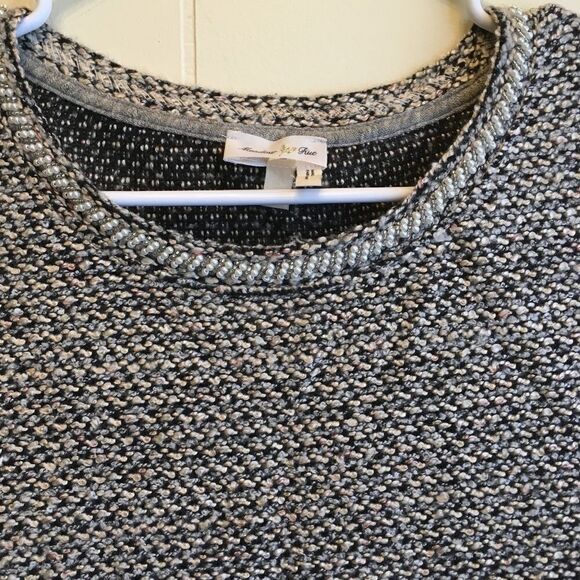 ANTHROPOLOGIE MEADOW RUE BEAD TRIMMED TOP‎ - Picture 5 of 6